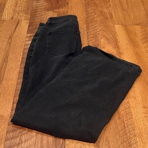 HDLTE Woman’s Black Wide Leg Jeans Size M